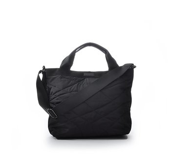 Quilted Shopper Black  CEANNIS