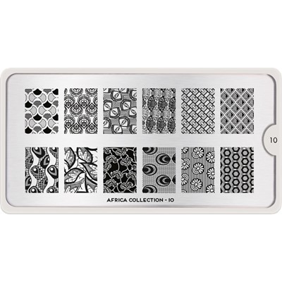 Stamping Plate Africa 10, MOYOU