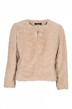 Jacka Lavish Fur OffWhite/Beige MICHA