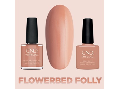 Flowerbed Folly #346, Vinylux CND - 2