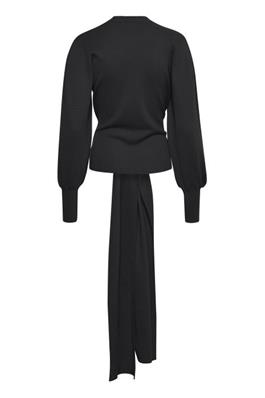 SammyIW Tie Pullover Powder Svart In Wear - 2