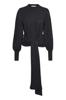 SammyIW Tie Pullover Powder Svart In Wear