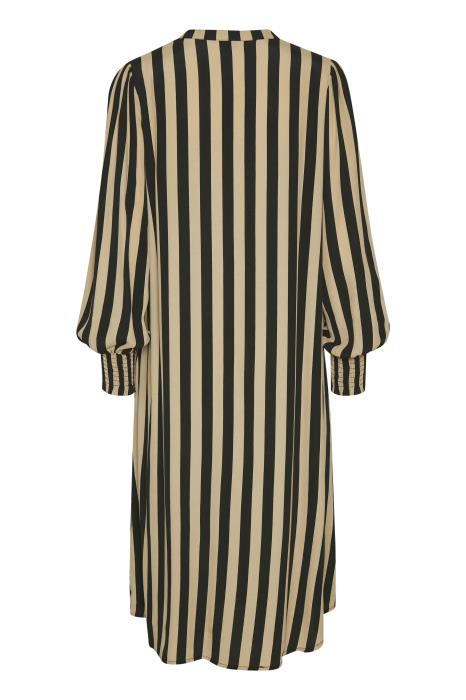 CUnoorinda Long Dress Black/Beige Culture - 3