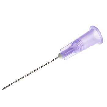 Injektionskanyl 0,55x25mm 24G lila BD Microlance 100 st. 