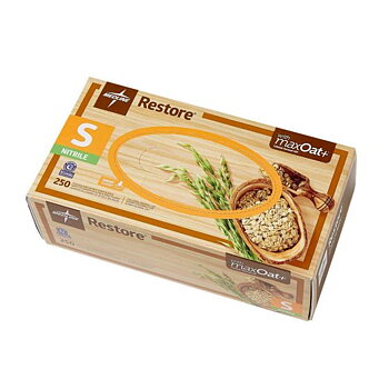 Engångshandske nitril Oat Restore vit S 200 st. Medline