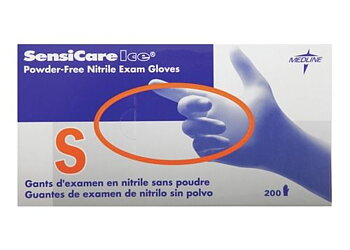 Engångshandske nitril blå S 200 st. SensiCare® Medline
