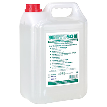 Gel für Ultraschall 5000 ml Servoson