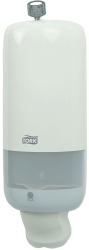 Vloeibare zeepdispenser S1 Tork wit kunststof