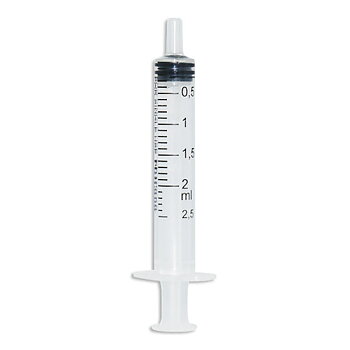 Sprutor 2 ml 3-komp koncentrisk BD Plastipak 100 st.