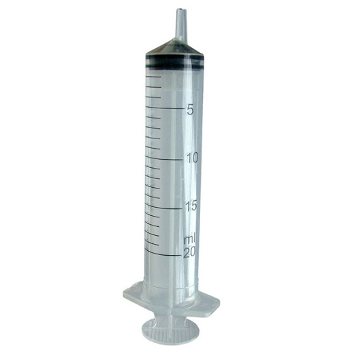 Sprutor 20 ml 3-komp excentrisk BD Plastipak 60 st.