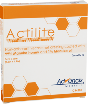 Kompress Honung 5 × 5 cm (1 st) Activon Actilite