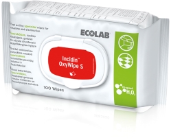 Flächendesinfektion Wasserstoffperoxid Tuch 100St. Ecolab