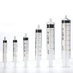 Sprutor 10 ml  3-komp excentrisk KD-Ject 100 st.