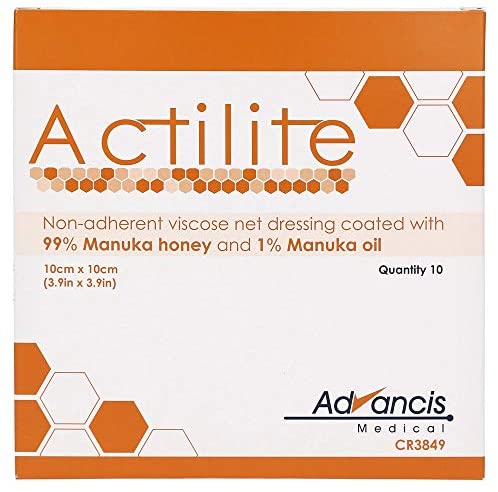 Kompres honing 10x20cm Activon Actilite 1 stuk.