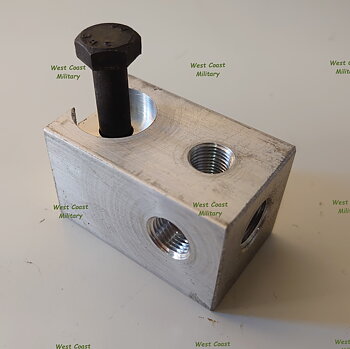 Connector after master cylinder