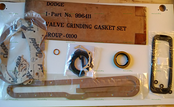 Compete gaskets for engine overhaul
