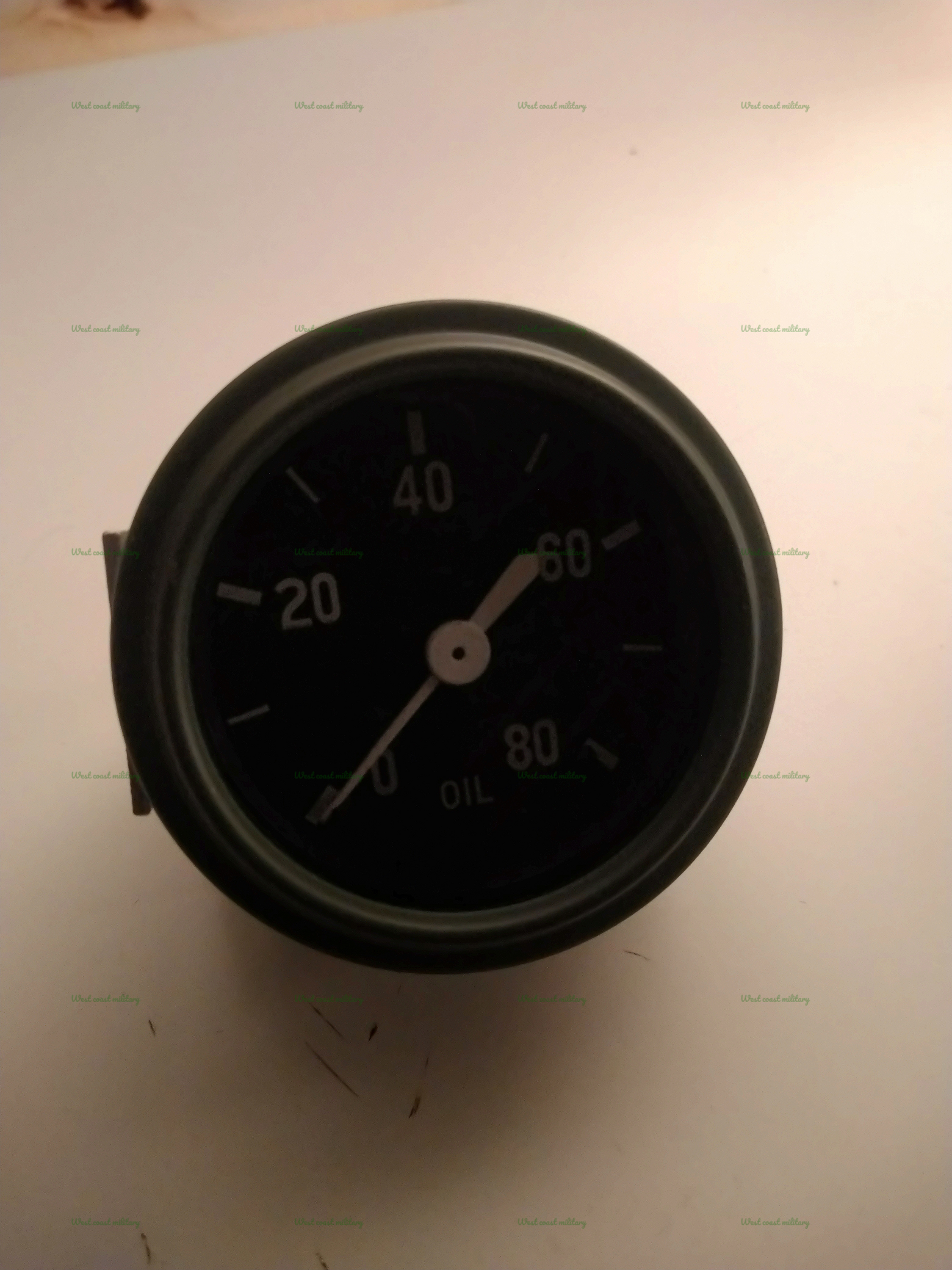 Oil pressure gauge
