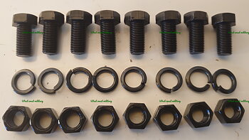 Bumperette bolt set