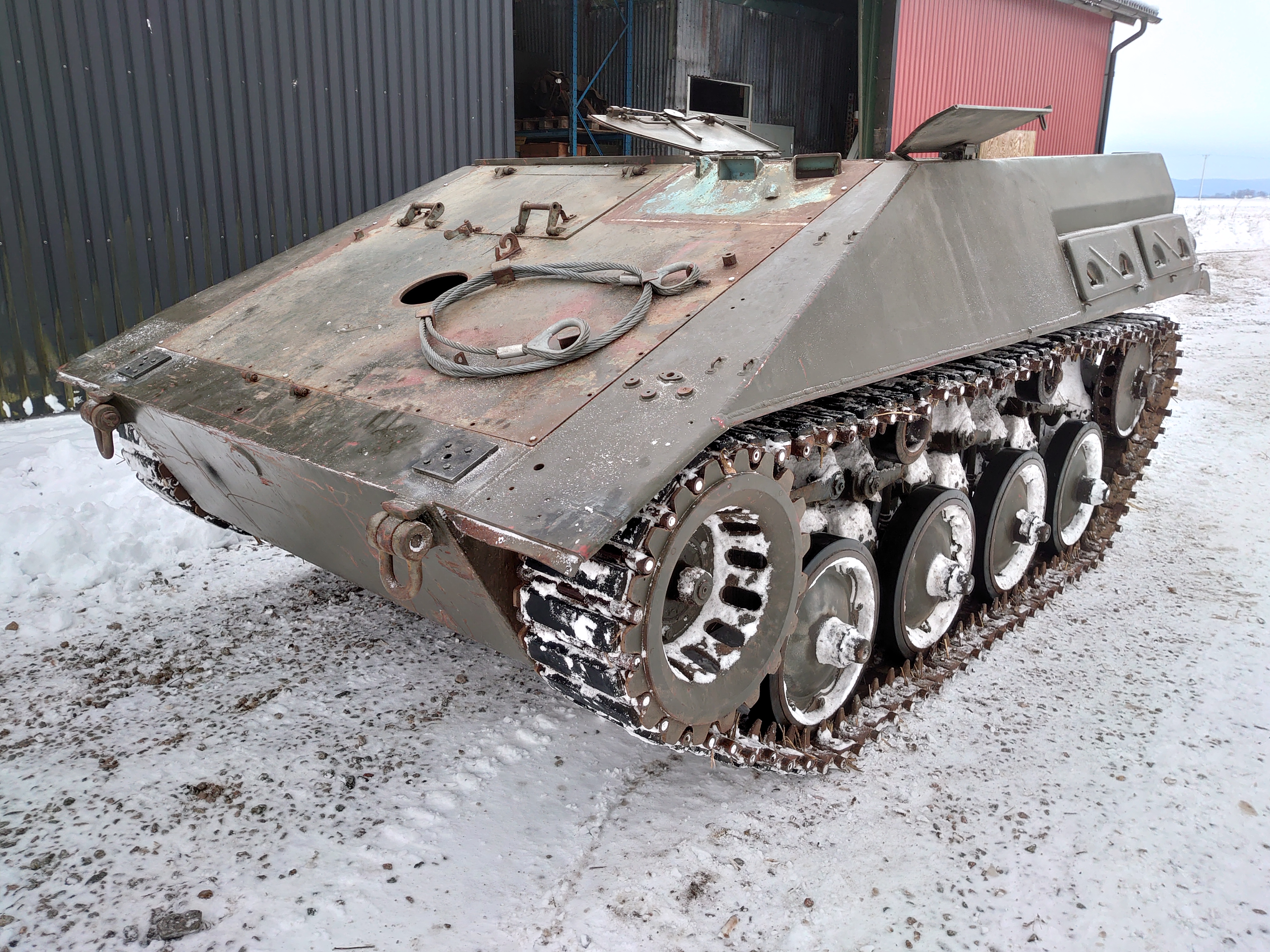 Hotchkiss CC2 Cargo Nachschubpanzer