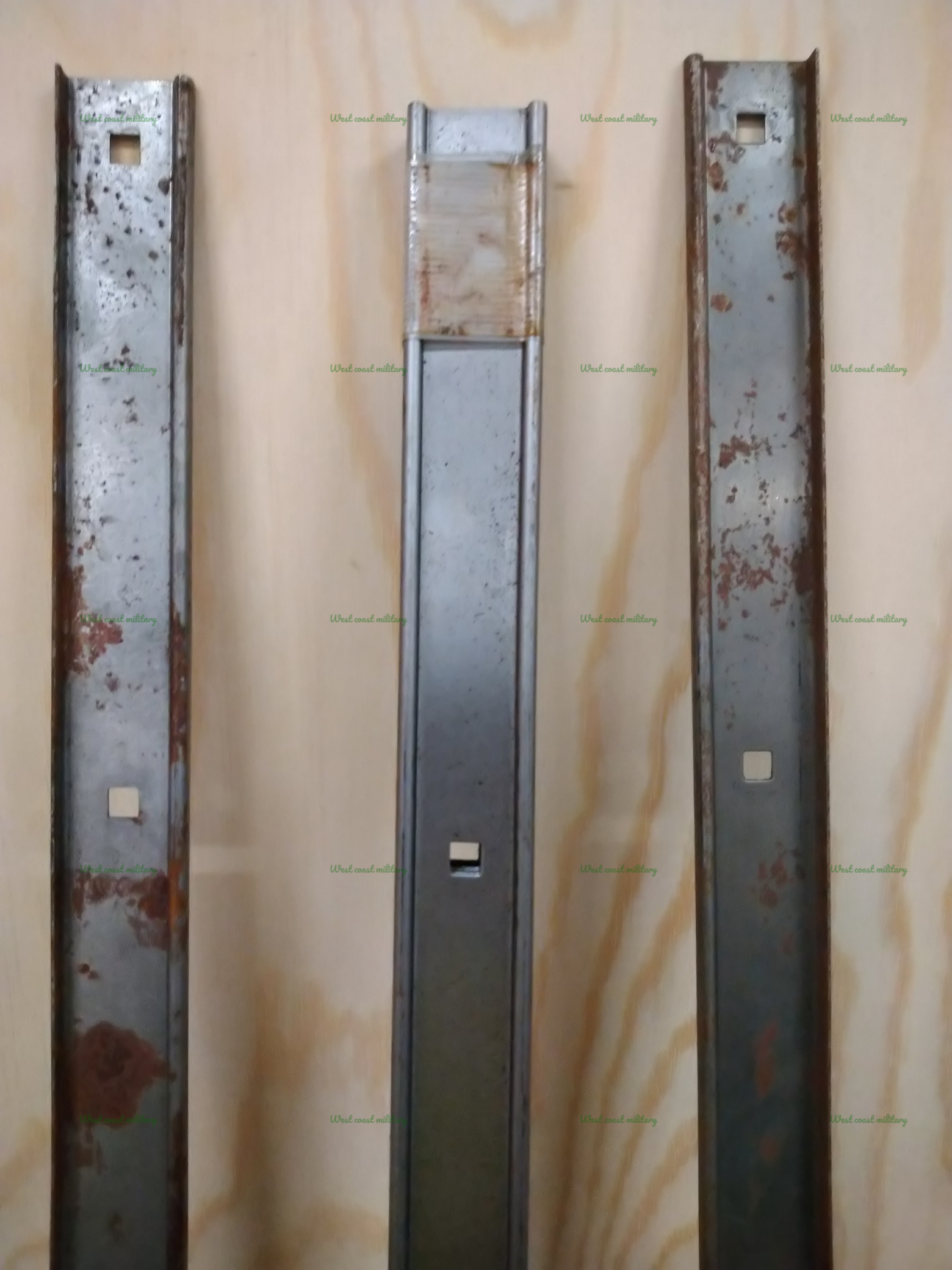 Rails for cargo bed - 2
