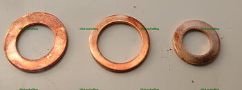 Copper gasket