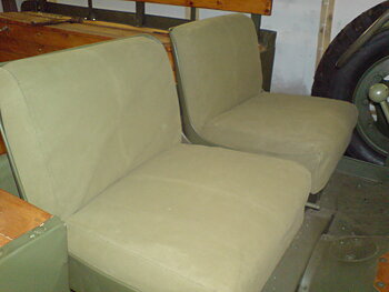 Canvas seats Dodge late