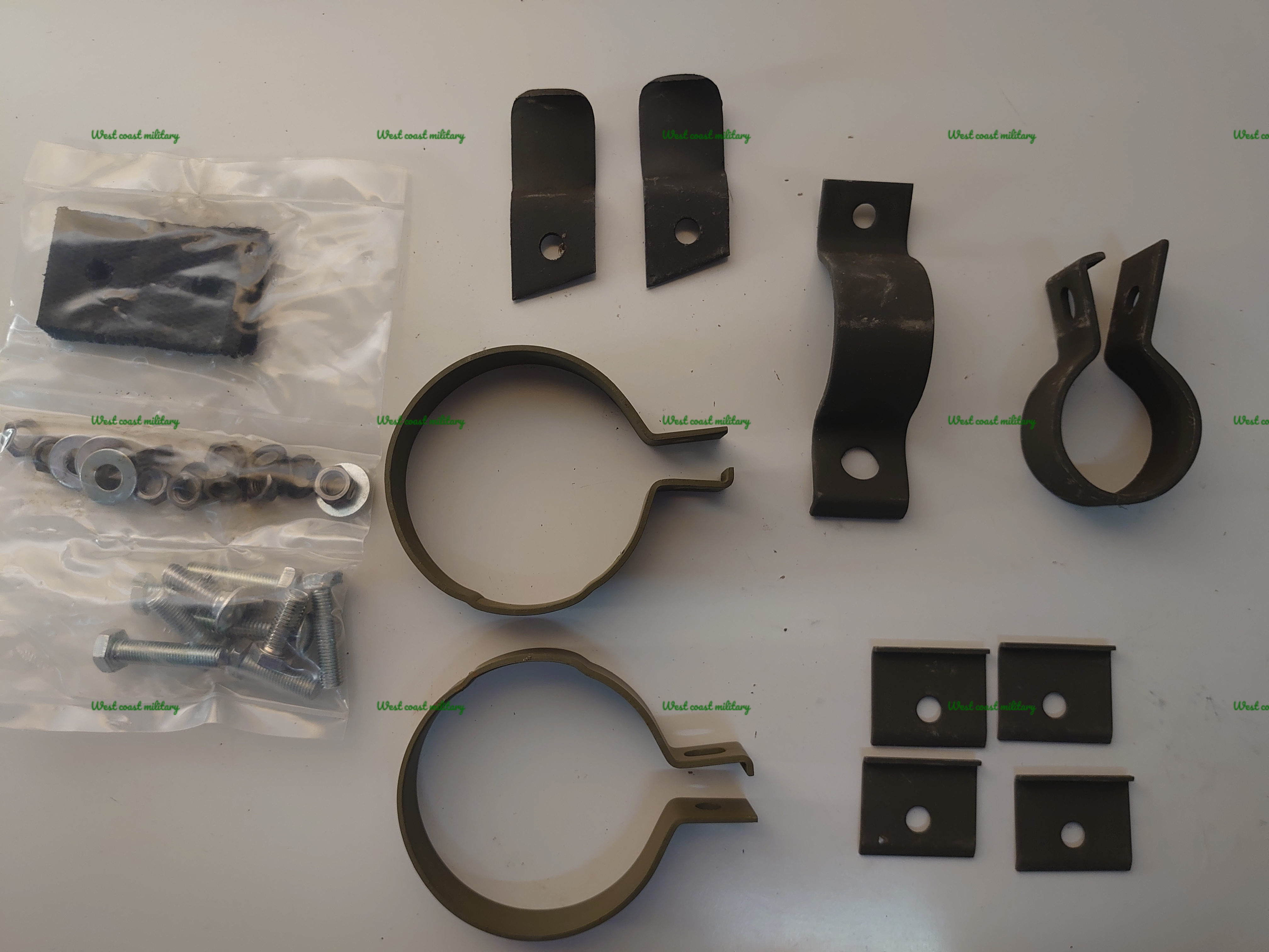Monteringssats avgassystem tidig