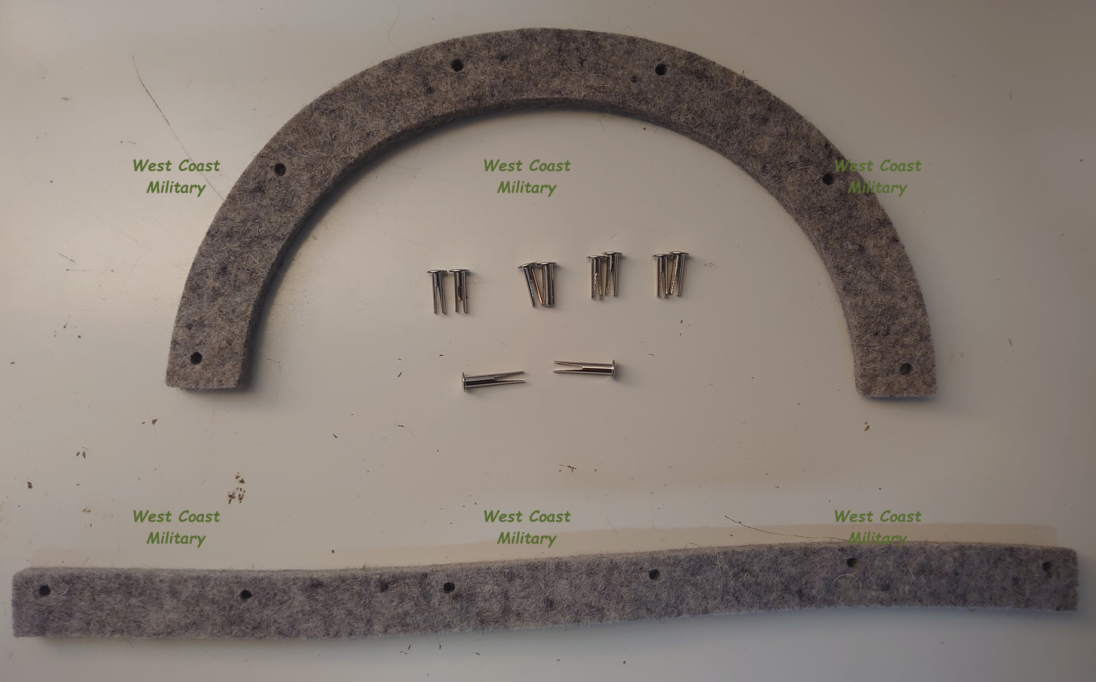 Felt for clutch cover lower