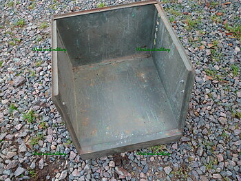 Låda över batterier 9033