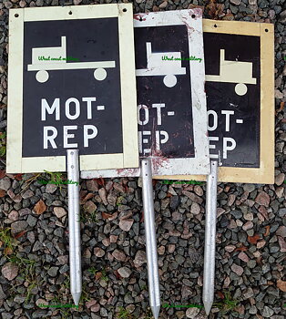 Skylt Mot/Rep