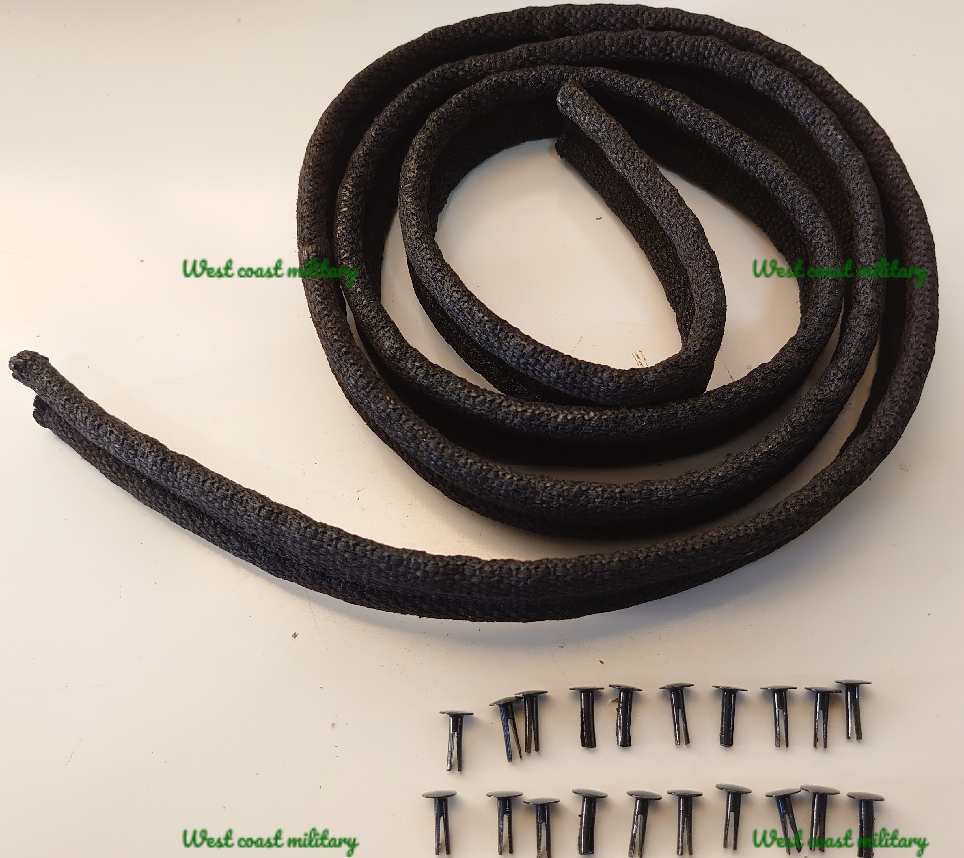 Welting hood to grill M38A1