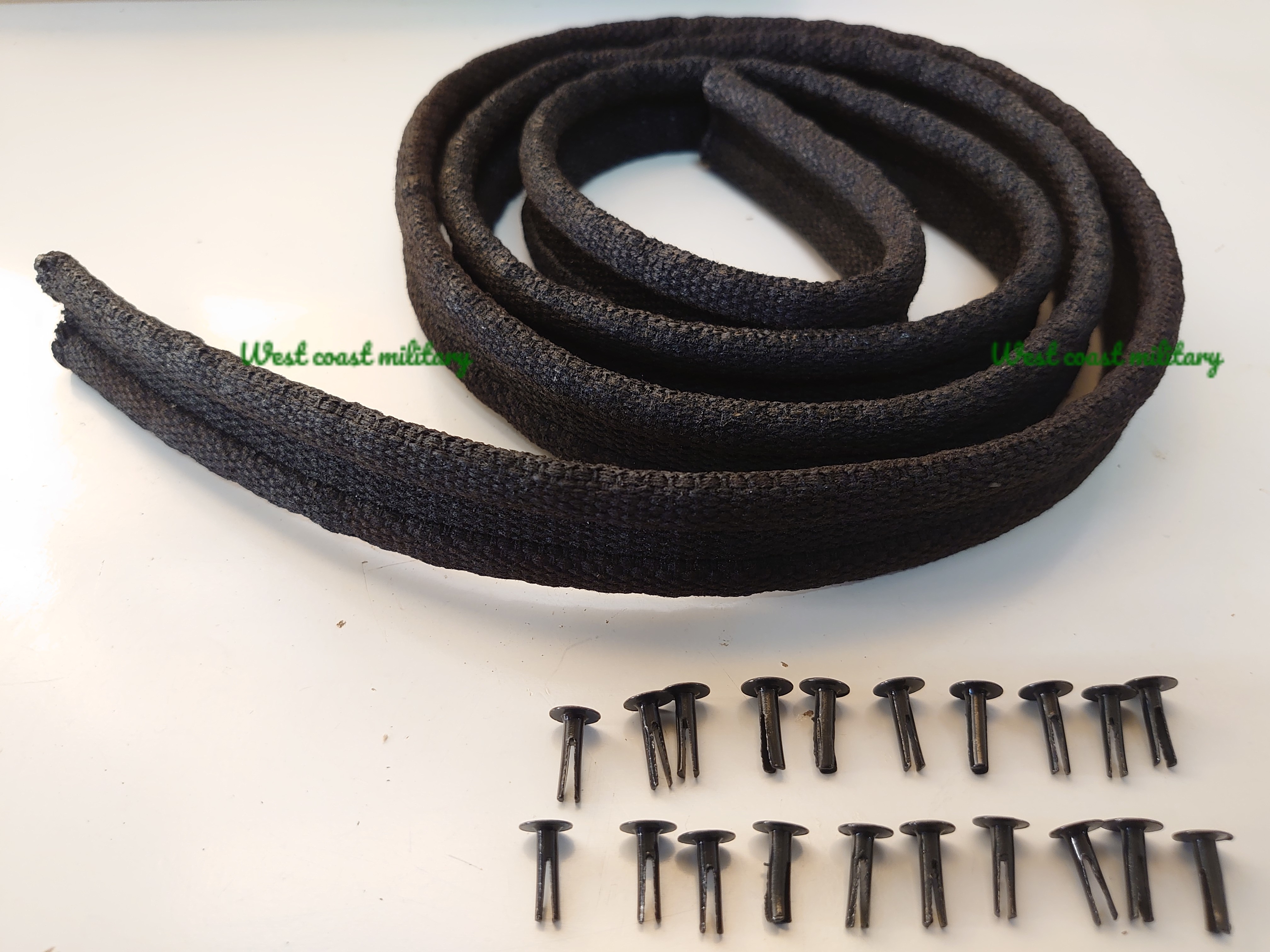 Welting hood to grill M38A1 - 2