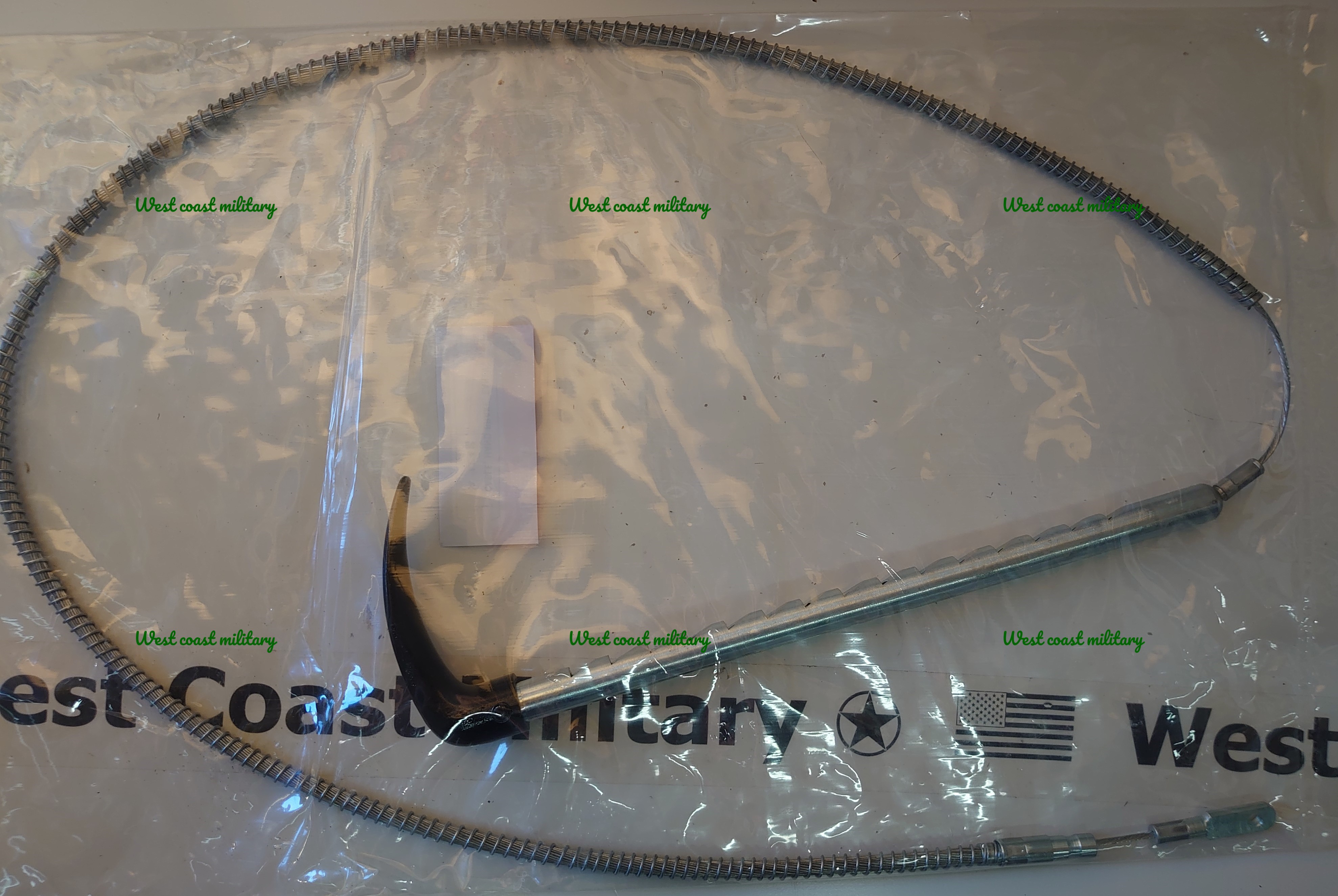 Cable hand brake early model