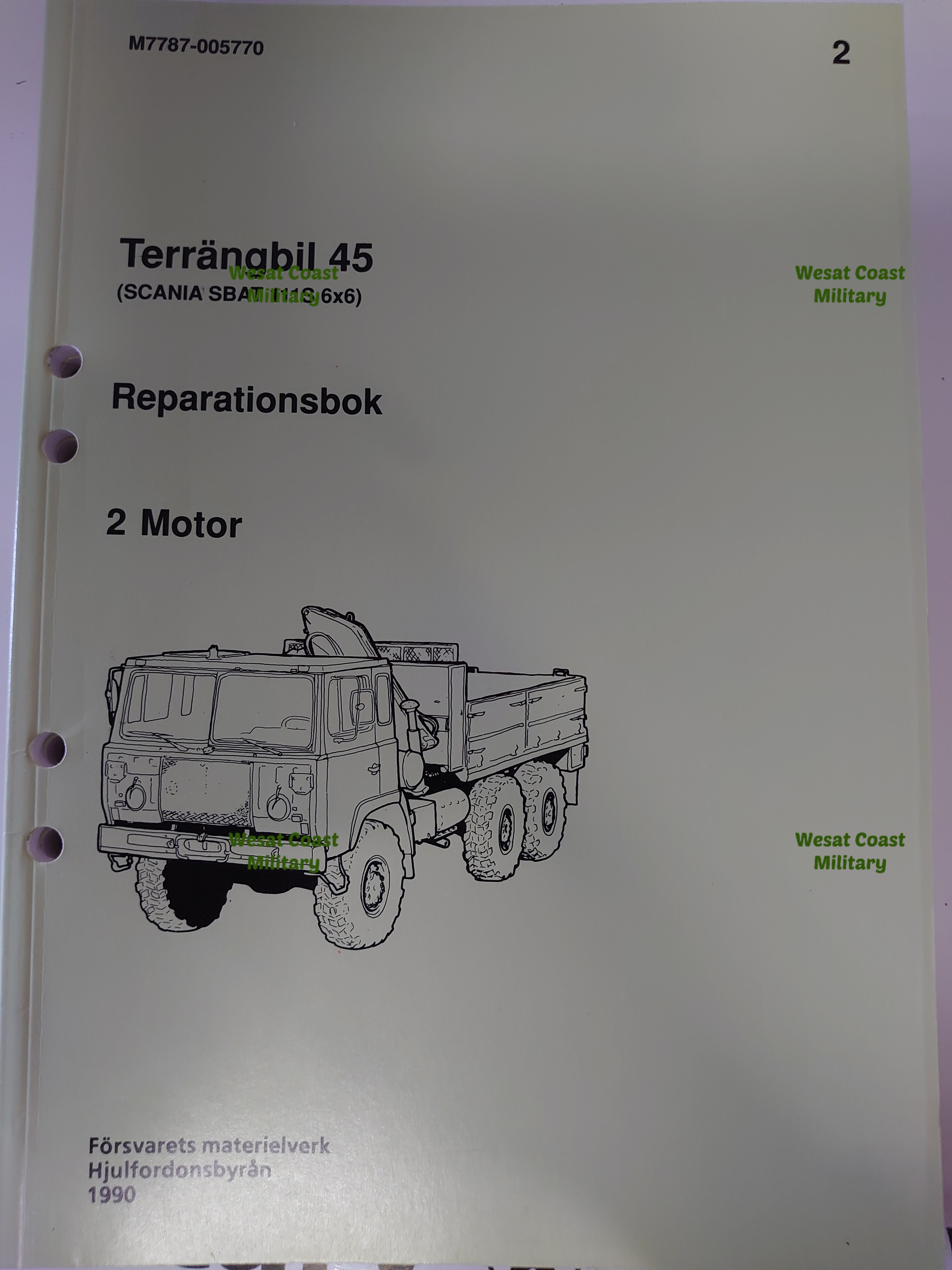 Reparations handbok motor TGB45