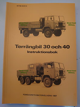 Instruktionsbok TGB30/40