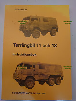Instruktionsbok TGB11/13