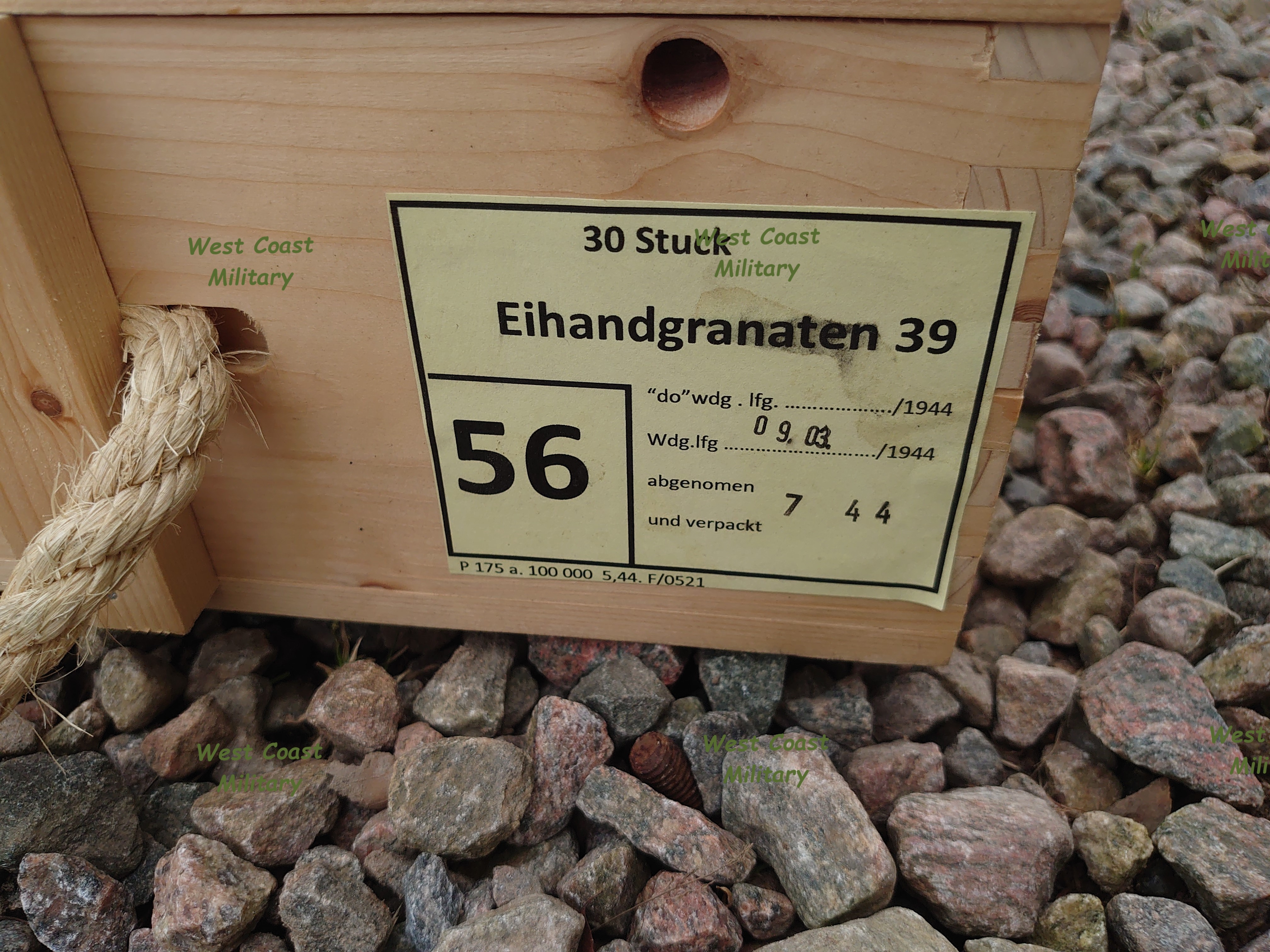 Eihandgranat 39 - 2
