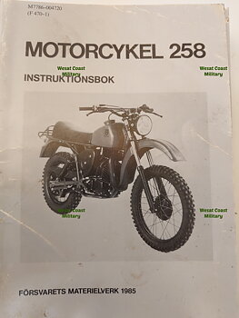 MC 258 Instruktionsbok