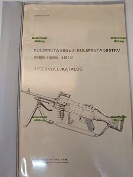KSP 58 Reservdelskatalog