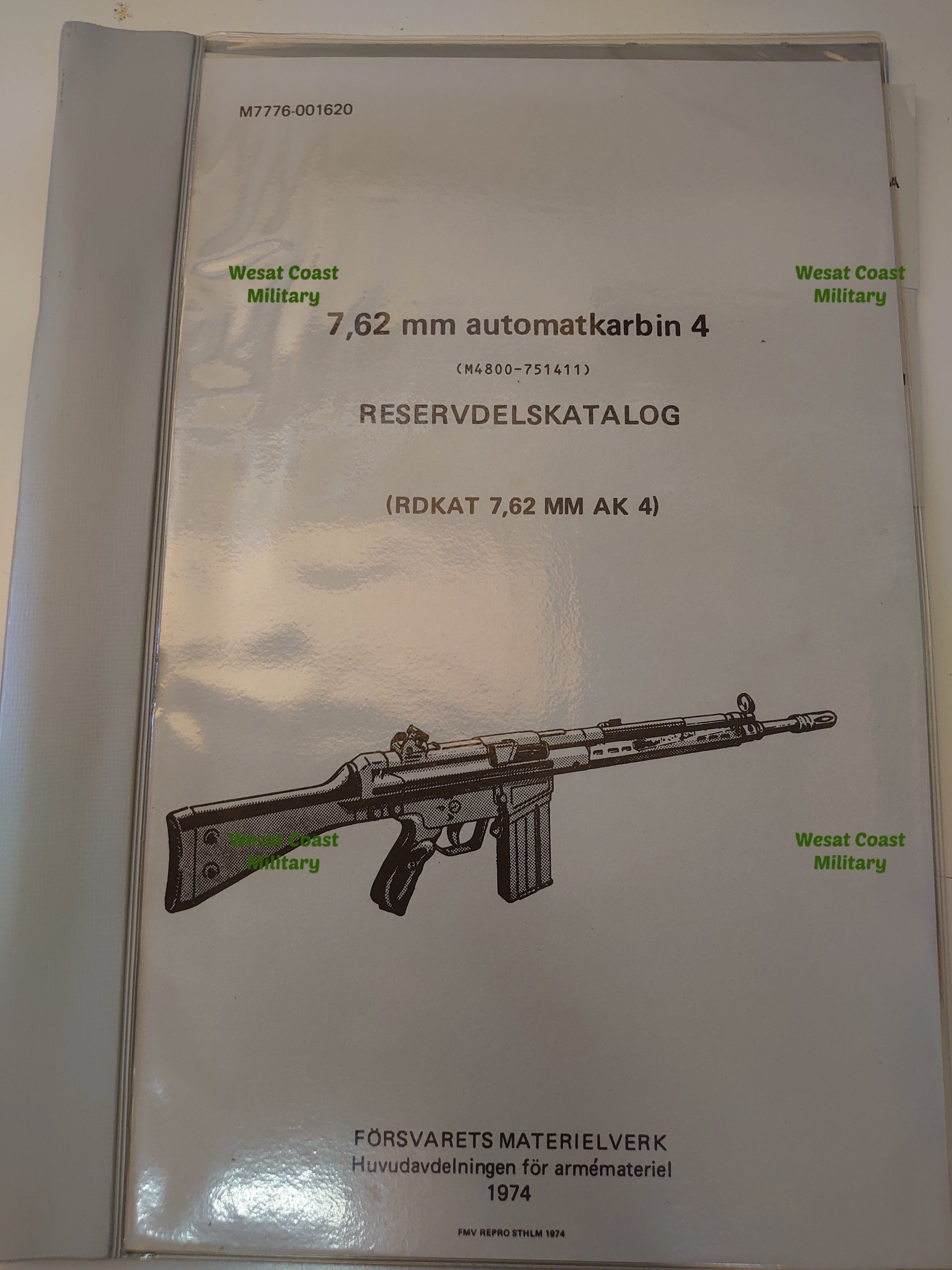 AK 4 Reservdelskatalog