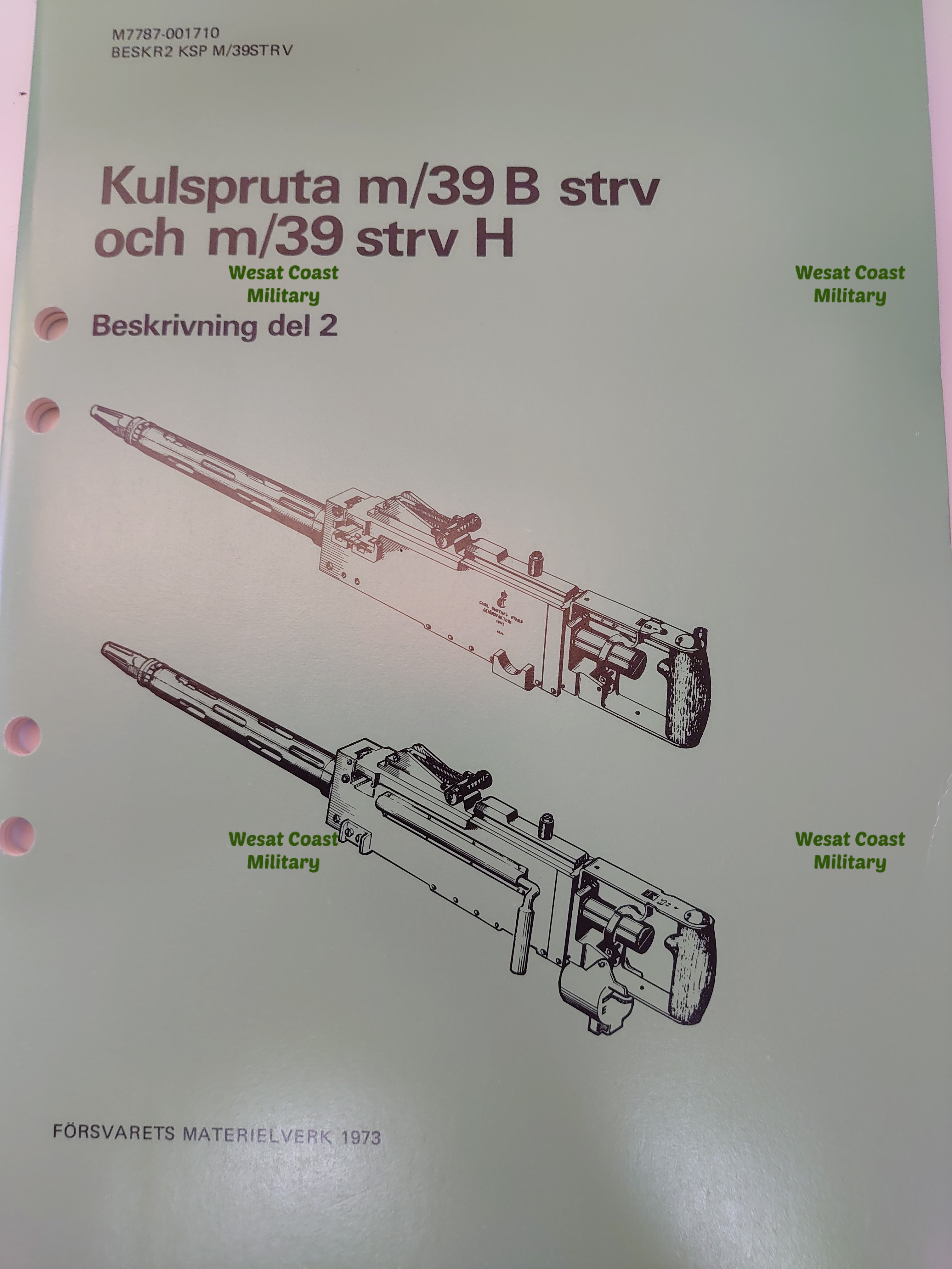 KSP 39 Beskrivning del 2