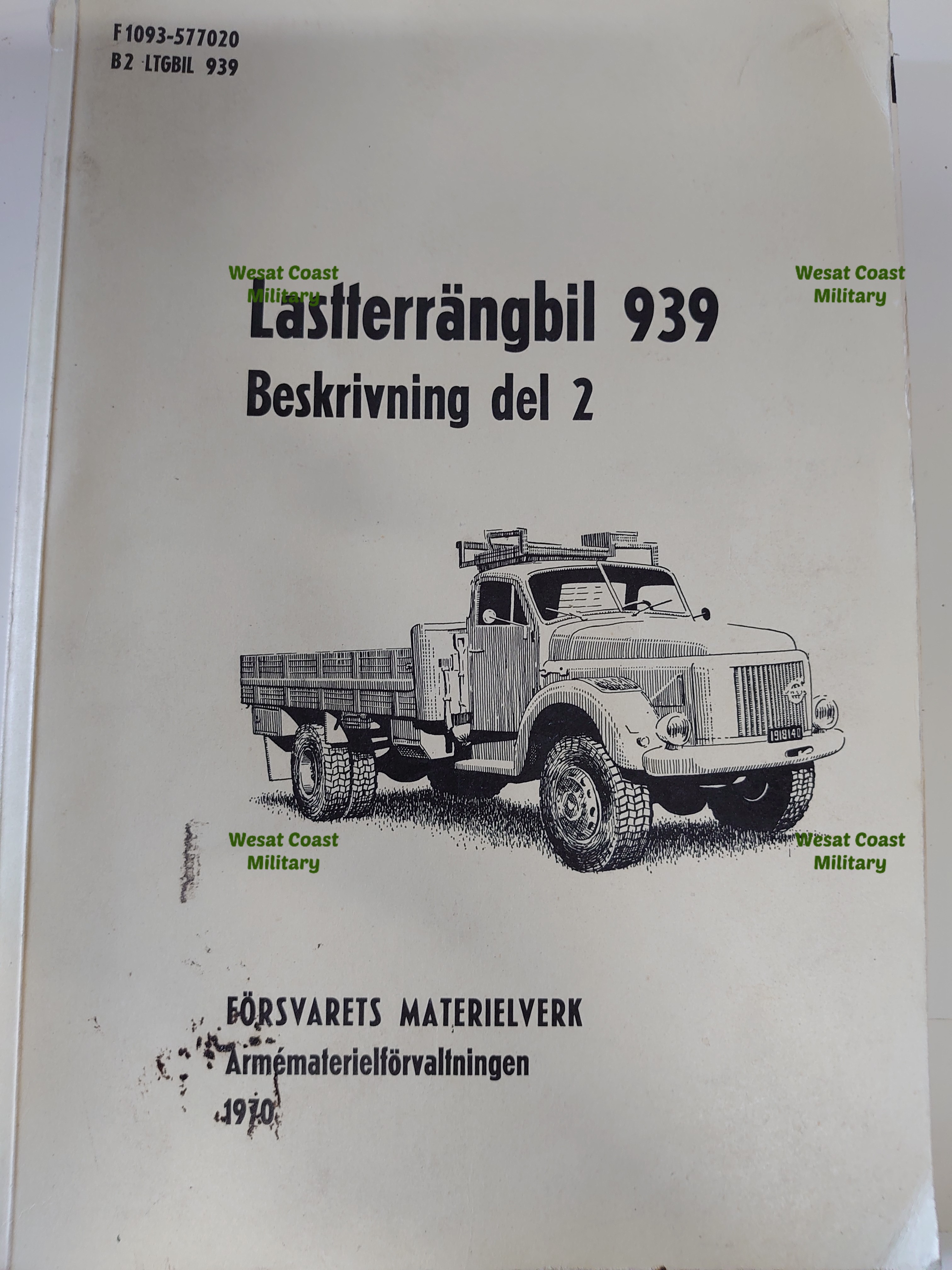 Lastterängbil 939 DEL2