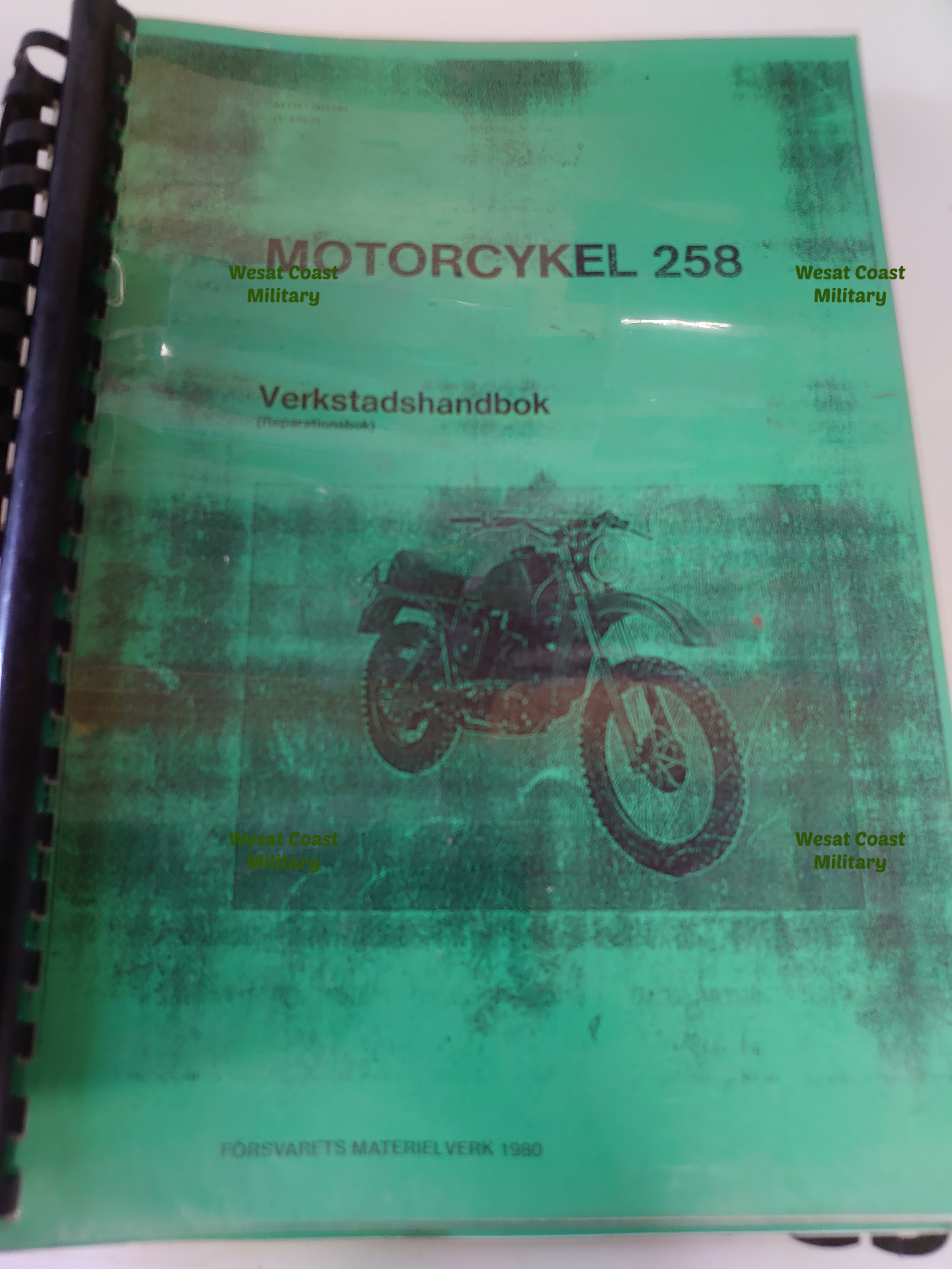 MC 258 Verkstadshandbok