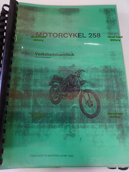 MC 258 Verkstadshandbok