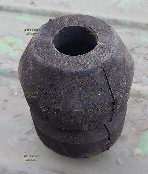 Shock absorber rubber