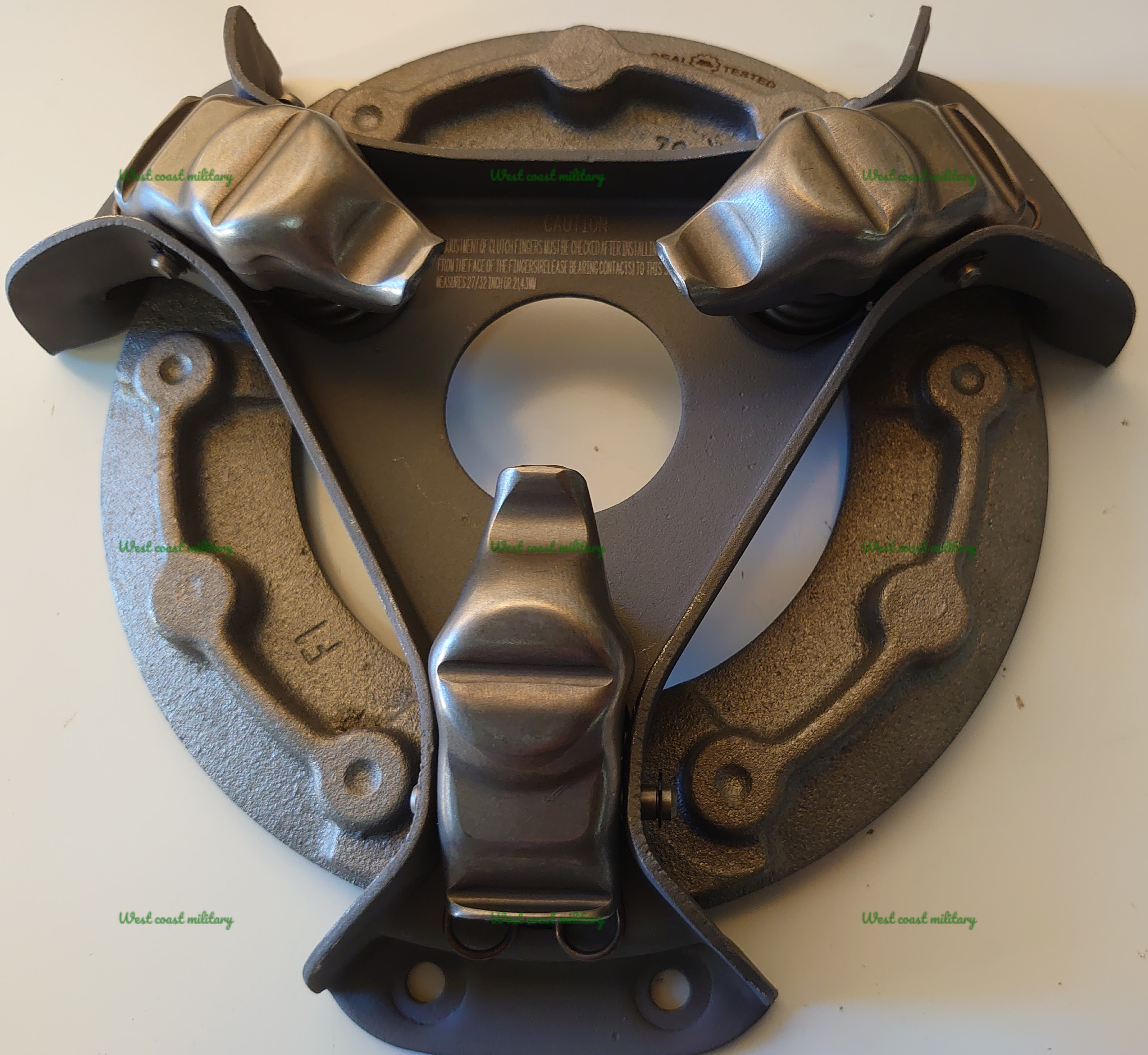 Plate pressure
