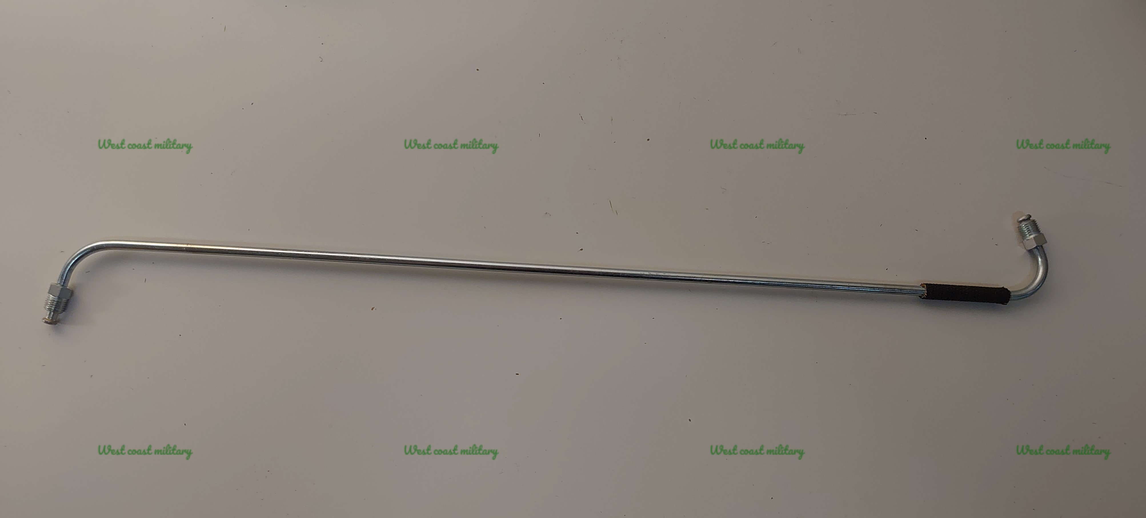 Brake line, master cylinder to front flexible West coast military