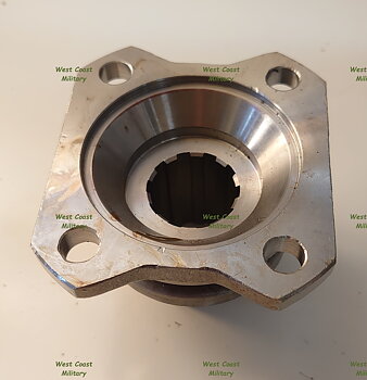 Flange rear