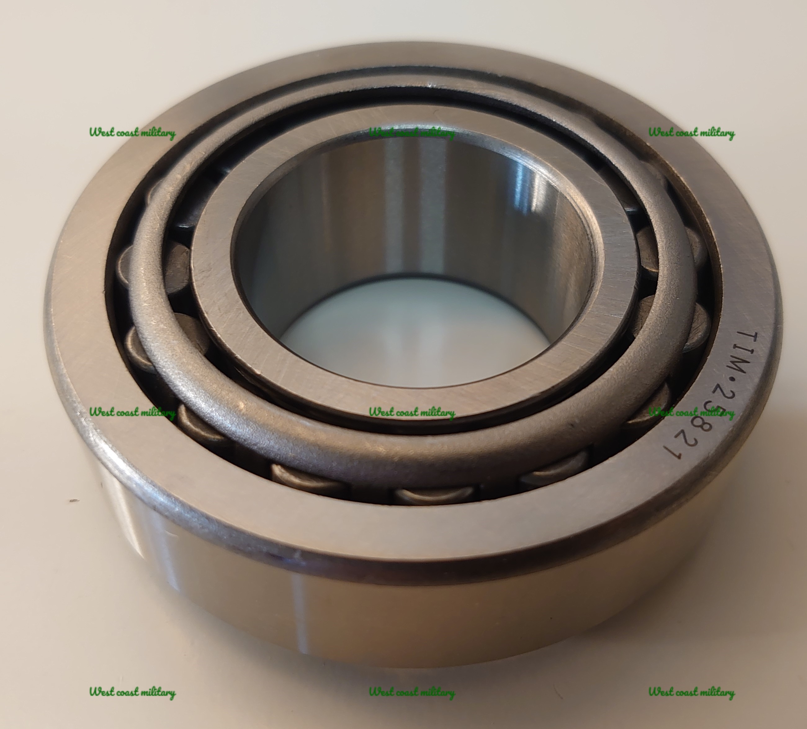 Bearing rear wheel