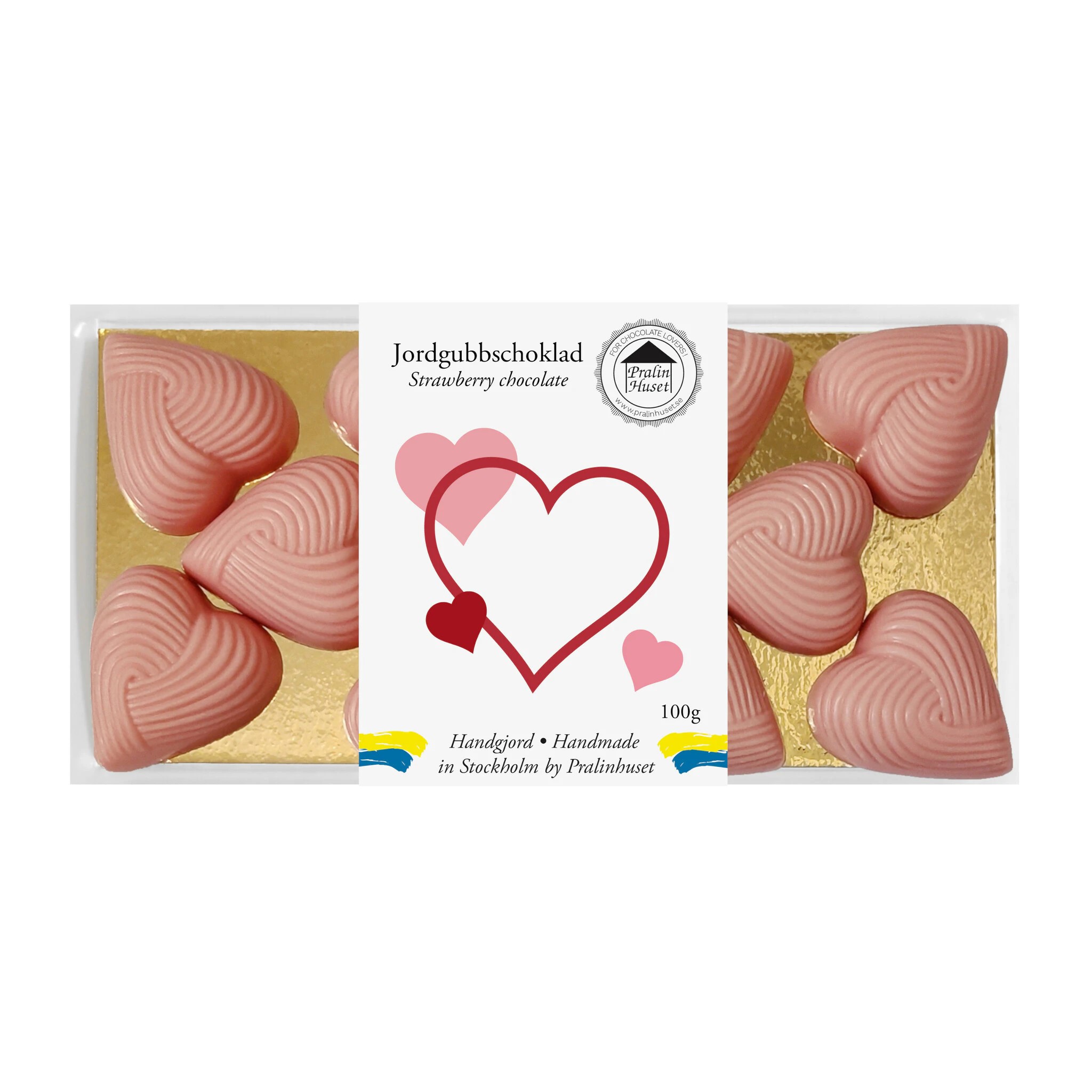 Små Hjärtan - Jordgubbschoklad